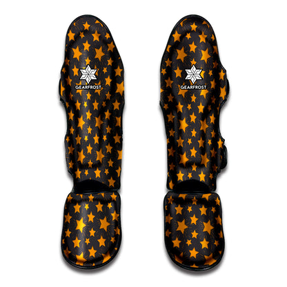 Cartoon Star Pattern Print Muay Thai Shin Guard