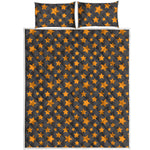 Cartoon Star Pattern Print Quilt Bed Set