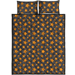 Cartoon Star Pattern Print Quilt Bed Set