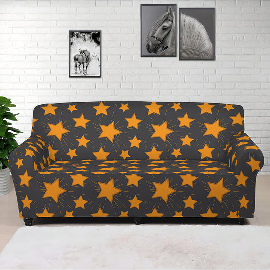 Cartoon Star Pattern Print Sofa Cover
