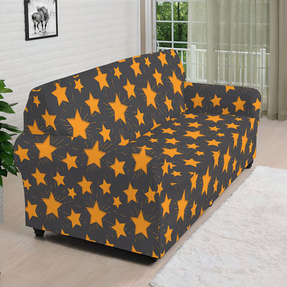Cartoon Star Pattern Print Sofa Cover