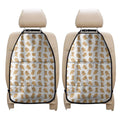 Cartoon Teddy Bear Pattern Print Car Seat Organizers