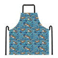 Cartoon Tiger Pattern Print Apron