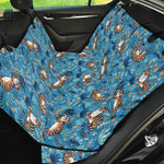 Cartoon Tiger Pattern Print Pet Car Back Seat Cover