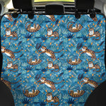 Cartoon Tiger Pattern Print Pet Car Back Seat Cover