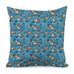 Cartoon Tiger Pattern Print Pillow Cover