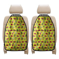 Cartoon Tropical Pattern Print Car Seat Organizers