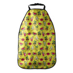 Cartoon Tropical Pattern Print Car Seat Organizers
