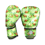 Cartoon Turtle Pattern Print Boxing Gloves