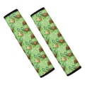 Cartoon Turtle Pattern Print Car Seat Belt Covers