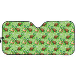 Cartoon Turtle Pattern Print Car Sun Shade