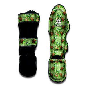 Cartoon Turtle Pattern Print Muay Thai Shin Guard