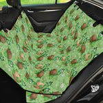 Cartoon Turtle Pattern Print Pet Car Back Seat Cover