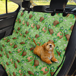 Cartoon Turtle Pattern Print Pet Car Back Seat Cover