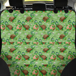 Cartoon Turtle Pattern Print Pet Car Back Seat Cover