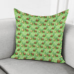 Cartoon Turtle Pattern Print Pillow Cover