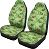 Cartoon Turtle Pattern Print Universal Fit Car Seat Covers