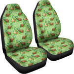 Cartoon Turtle Pattern Print Universal Fit Car Seat Covers