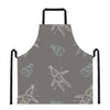 Cartoon Voodoo Doll Pattern Print Apron