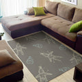 Cartoon Voodoo Doll Pattern Print Floor Mat