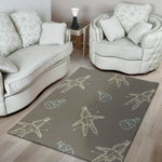 Cartoon Voodoo Doll Pattern Print Area Rug