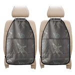 Cartoon Voodoo Doll Pattern Print Car Seat Organizers
