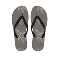 Cartoon Voodoo Doll Pattern Print Flip Flops