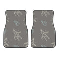 Cartoon Voodoo Doll Pattern Print Front Car Floor Mats
