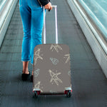 Cartoon Voodoo Doll Pattern Print Luggage Cover