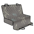 Cartoon Voodoo Doll Pattern Print Pet Car Back Seat Cover