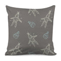 Cartoon Voodoo Doll Pattern Print Pillow Cover