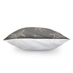 Cartoon Voodoo Doll Pattern Print Pillow Cover