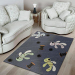 Cartoon Voodoo Doll Print Area Rug