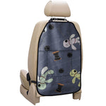 Cartoon Voodoo Doll Print Car Seat Organizers