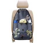 Cartoon Voodoo Doll Print Car Seat Organizers