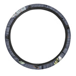 Cartoon Voodoo Doll Print Car Steering Wheel Cover