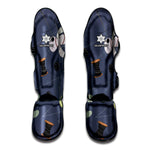 Cartoon Voodoo Doll Print Muay Thai Shin Guard