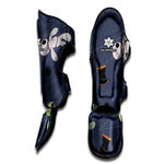 Cartoon Voodoo Doll Print Muay Thai Shin Guard