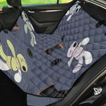 Cartoon Voodoo Doll Print Pet Car Back Seat Cover