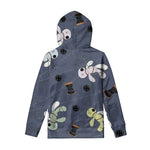 Cartoon Voodoo Doll Print Pullover Hoodie