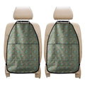 Cartoon Zombie Pattern Print Car Seat Organizers