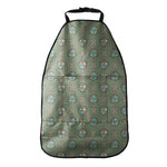Cartoon Zombie Pattern Print Car Seat Organizers