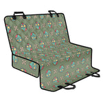 Cartoon Zombie Pattern Print Pet Car Back Seat Cover