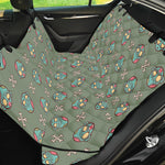Cartoon Zombie Pattern Print Pet Car Back Seat Cover