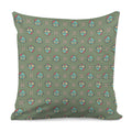Cartoon Zombie Pattern Print Pillow Cover