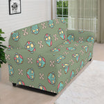 Cartoon Zombie Pattern Print Sofa Cover