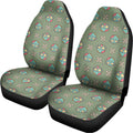 Cartoon Zombie Pattern Print Universal Fit Car Seat Covers