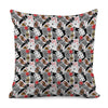 Casino Card And Chip Pattern Print Pillow Cover