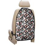 Casino Chip And Card Pattern Print Car Seat Organizers