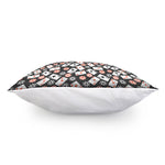 Casino Chip And Card Pattern Print Pillow Cover
